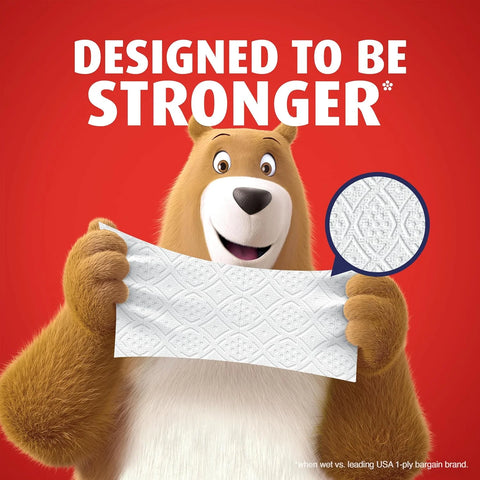 Charmin Toilet Paper Ultra Strong, 9 Mega XL Rolls = 54 Regular Rolls, 2-ply Bath Tissue